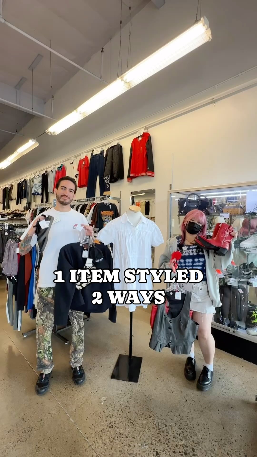 1 ITEM STYLED 2 WAYS

Our Irvine store is here to show you how to dress up a plain white dress. Which look is your favorite? 🤩 

#crossroadstrading #crossroadsfinds #crossroadsstore #fashionfinds #buyselltrade #style #thriftfinds #consignment #shopping #womensfashion #mensfashion #fashionblogger #ootd #fashion #thrift #sustainablefashion #secondhandfirst #shopthrift #consignment #thrifted