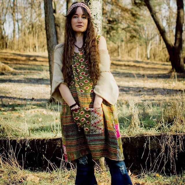 woman in a boho version