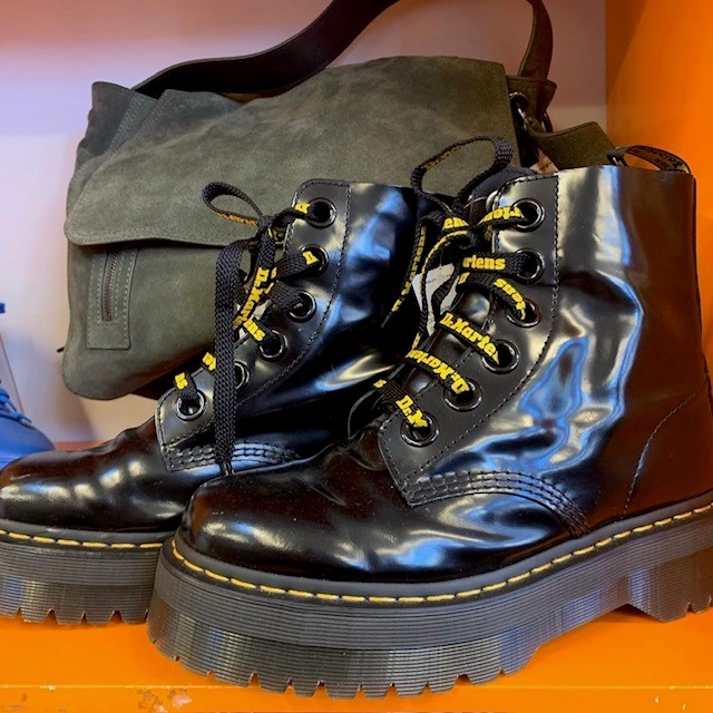 pair of Doc Martens