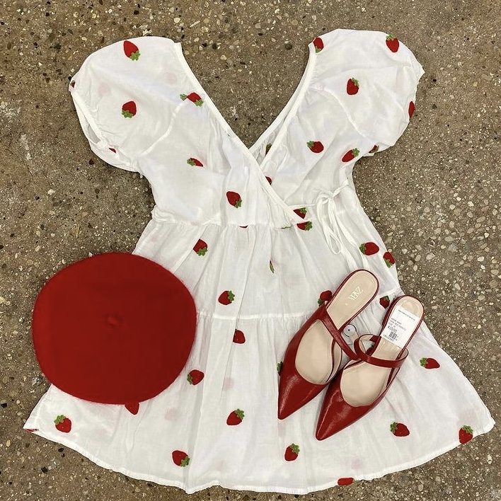 photo of babydoll dress