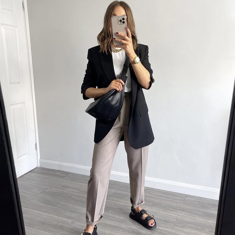 Photo of woman in blazer